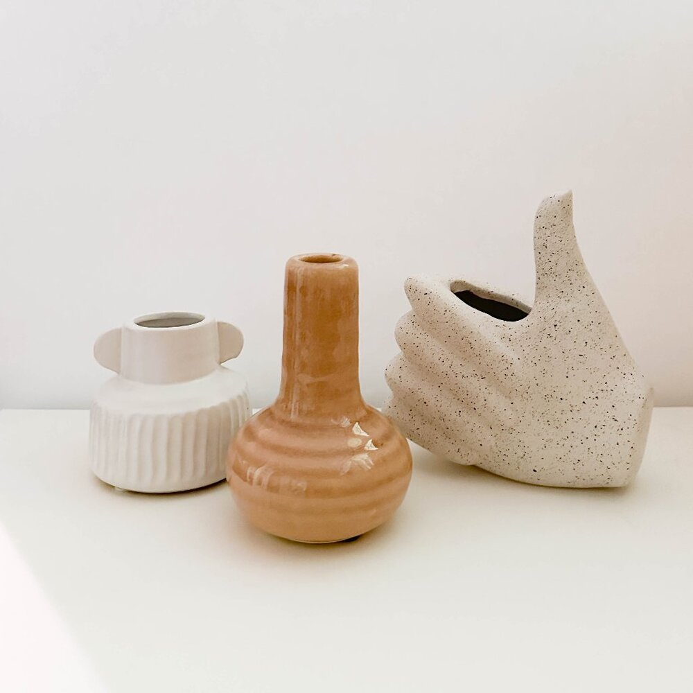 Set of 3 Small Vases